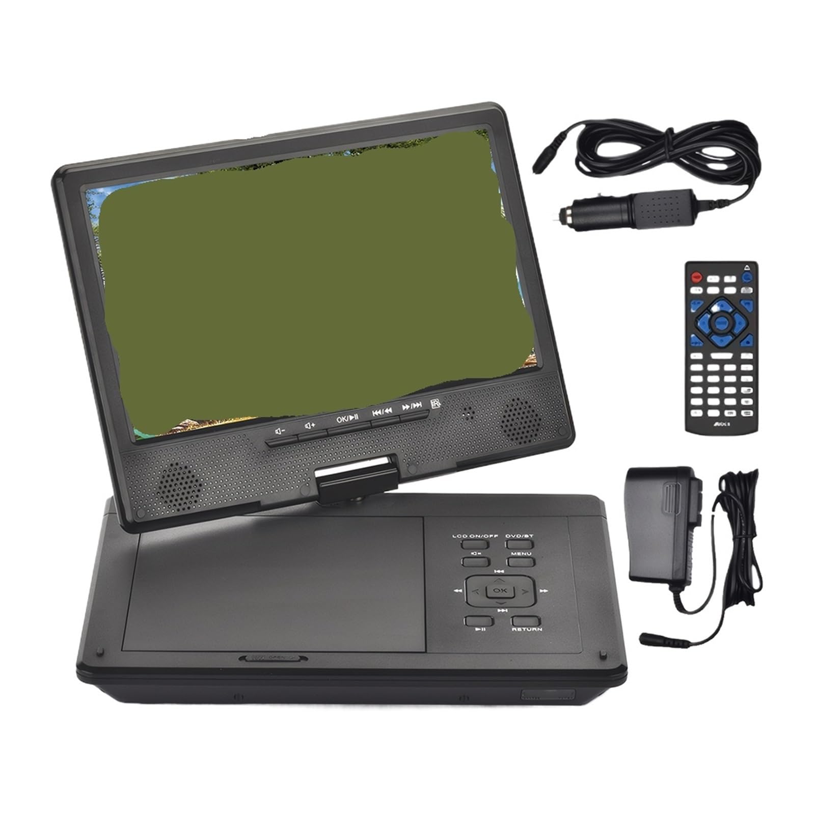 Dcdcd One Color 12.5 Inch Hd Mobile Dvd Player - High Definition Video Player With Wireless Bluetooth-Compatible