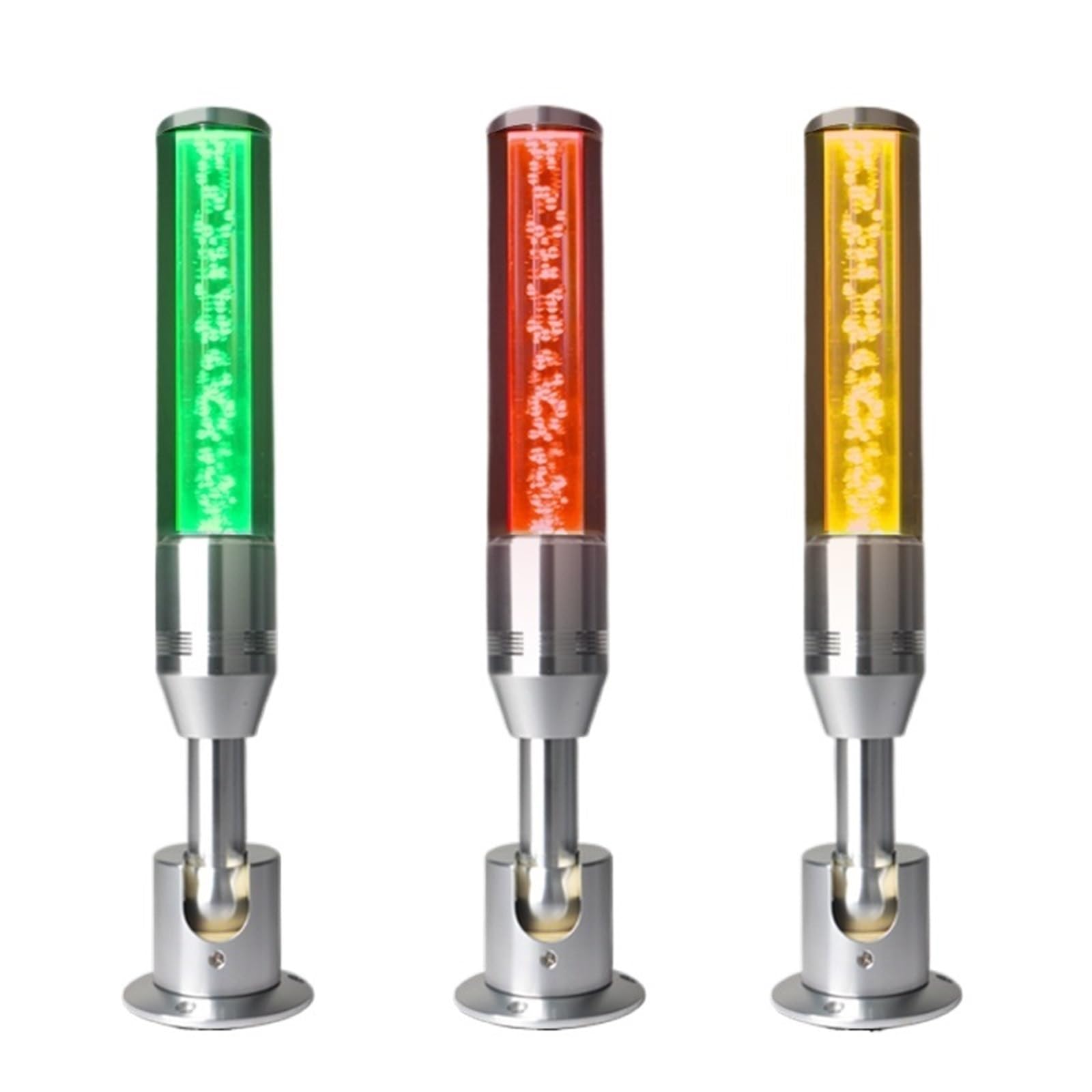 Crystal Bubble Indicator Lamp 3 Colors in 1 Layer Machine Warning Lamp Workshop Signal Buzzer 24V Alarm Caution Sound Safe Light