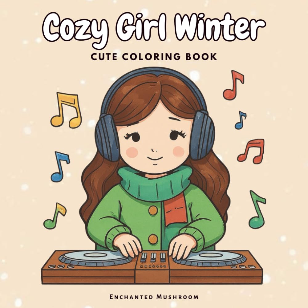 Cozy Girl Winter Coloring Book: Bold & Easy Hygge-Style Cozy Girl Moments Winter Coloring Pages for Adults & Teens | Comfy & Cozy Girl Seasonal ... and Stress Relief (Cozy Girl Cutie Coloring)