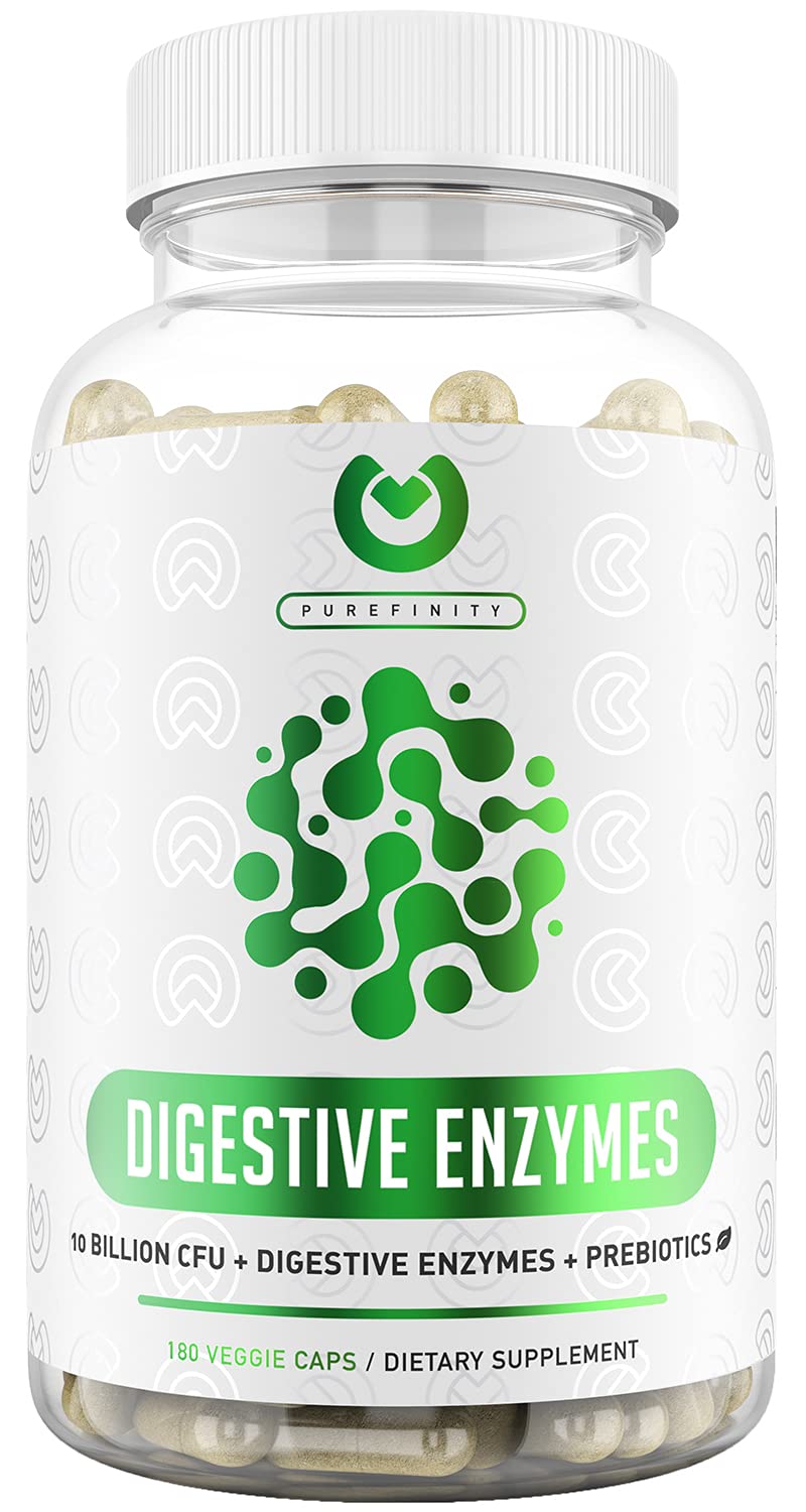 Buy Digestive Enzymes 1000MG Plus Prebiotics & Probiotics Supplement