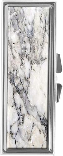 Miniatura 1 de Pastillero con textura de mármol para bolso o pastillero de bolsillo, cajas decorativas, caja de regalo, organizador de píldoras para pastilleros de