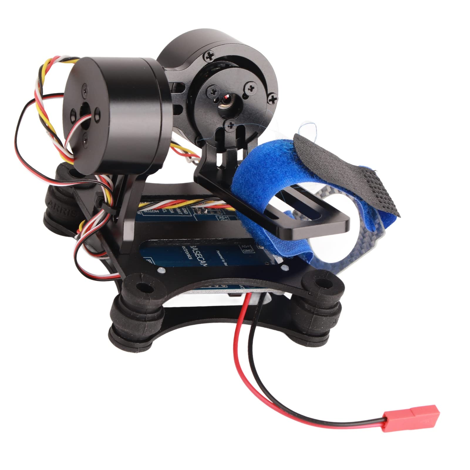 Fabater BGC 2.2 Metalowy Bezszczotkowy do Kamery 3/3+/4 RC Drone Część RTF ze Stopem Aluminium CNC, odporność na Wstrząsy, Zasilanie 12V (BLACK)