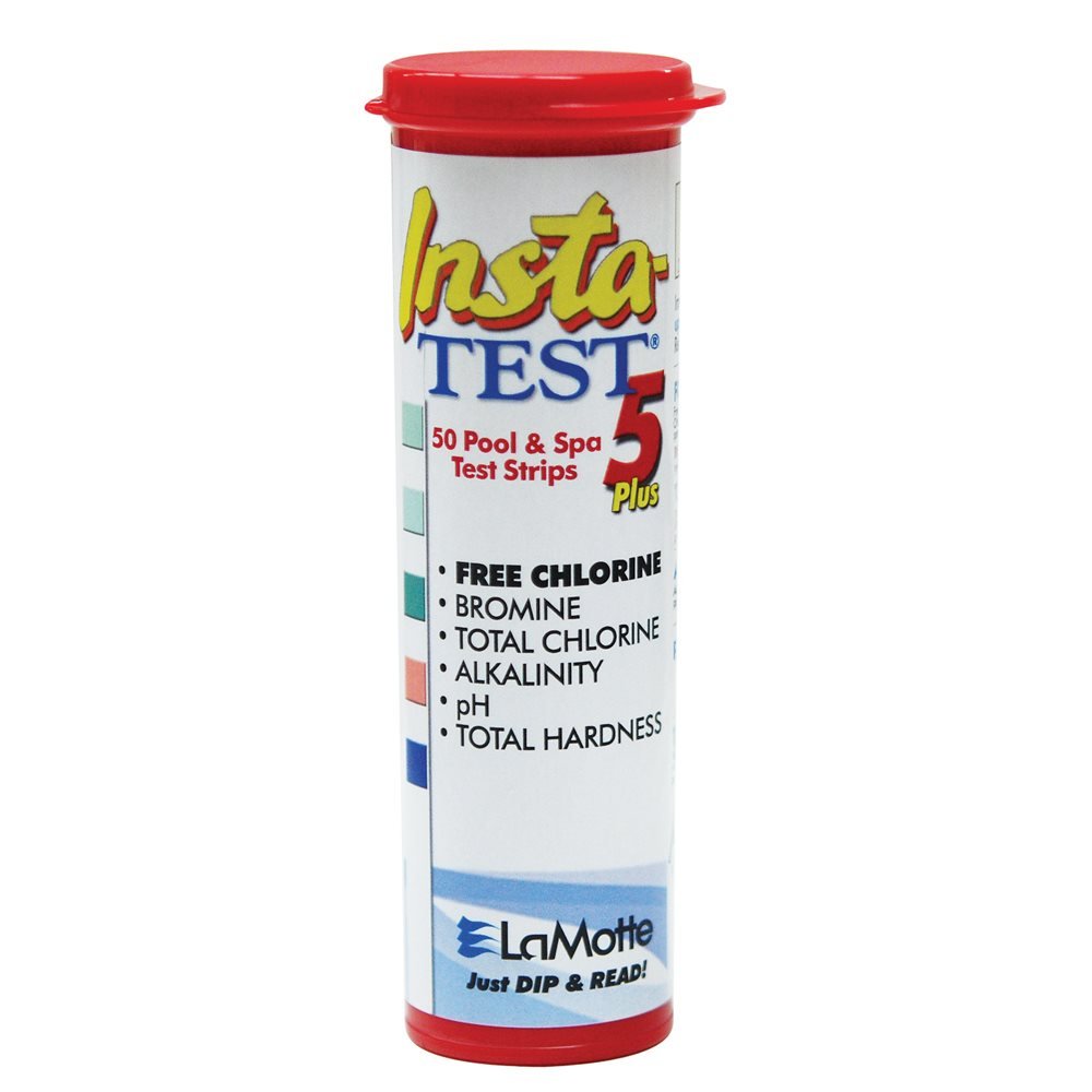 LaMotteInsta-Test 5 Swimming Pool And Hot Tub Test Strips (50), Spa Testing And Dosing