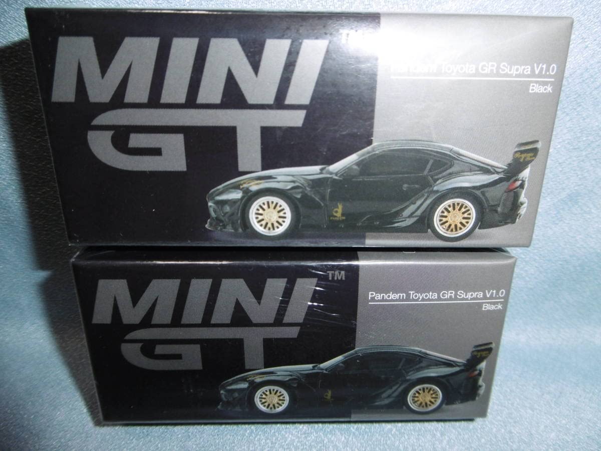 Amazon.co.jp: Not MINI GT 219 Pandem Toyota GR Supra V1.0 Black