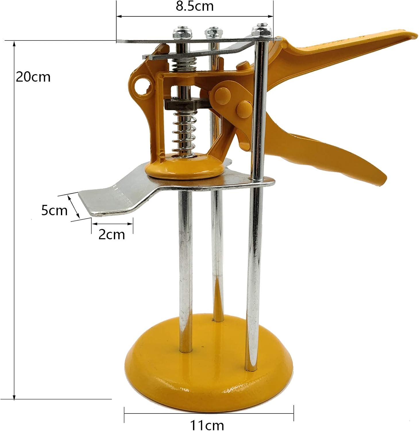 [Thickened Design] 6pcs Wall Tile Height Regulator Locator Sets with 1pcs Tape Measure Tile Leveling System Tiling Installation Tools Building Walls Floor Doors and Cabinet - - 