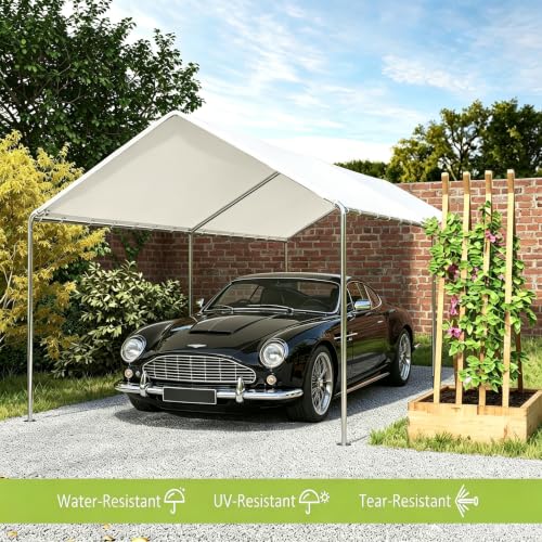 Voile d'ombrage 1.4x6.6m rectangle blanc en toile PES durable pour pergola