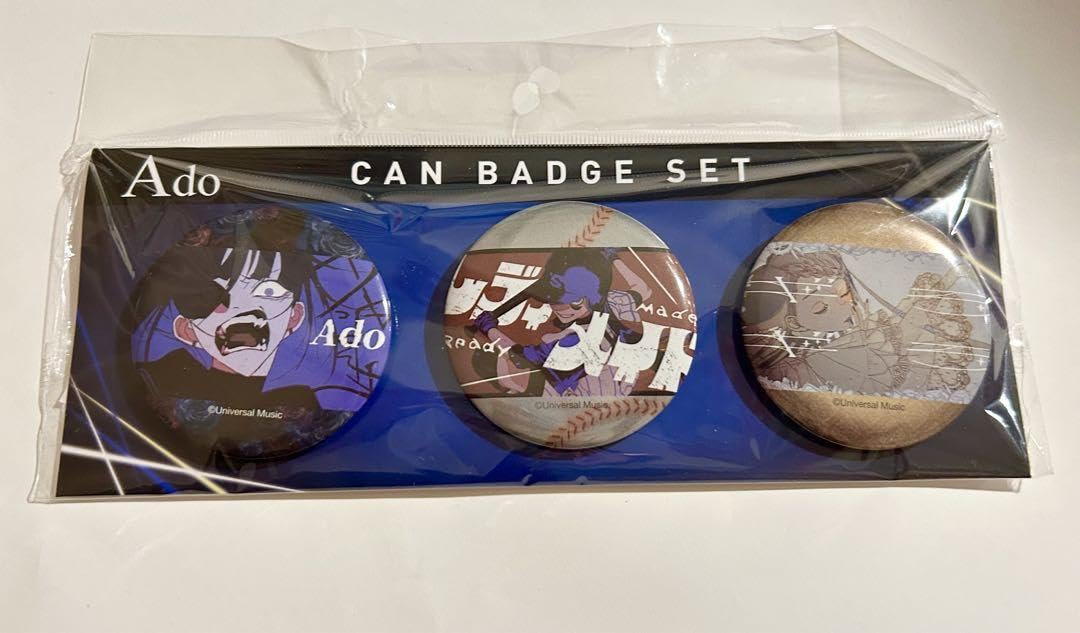 Ado 缶バッジ バッチ チェキ 缶バッジ【Ado Official Shop】