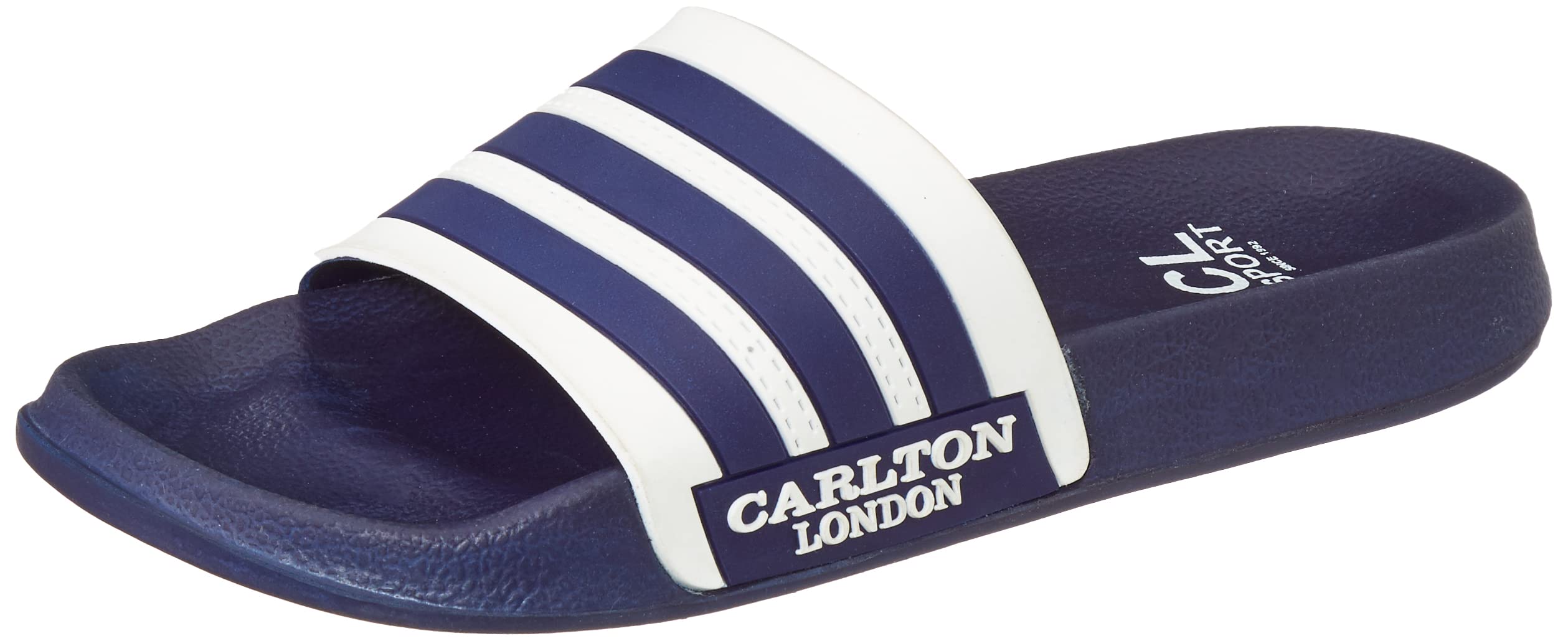 Carlton London Mens Sliders, Navy Blue, 10 (B0B4G4WS7X) Amazon Price History, Amazon Price Tracker