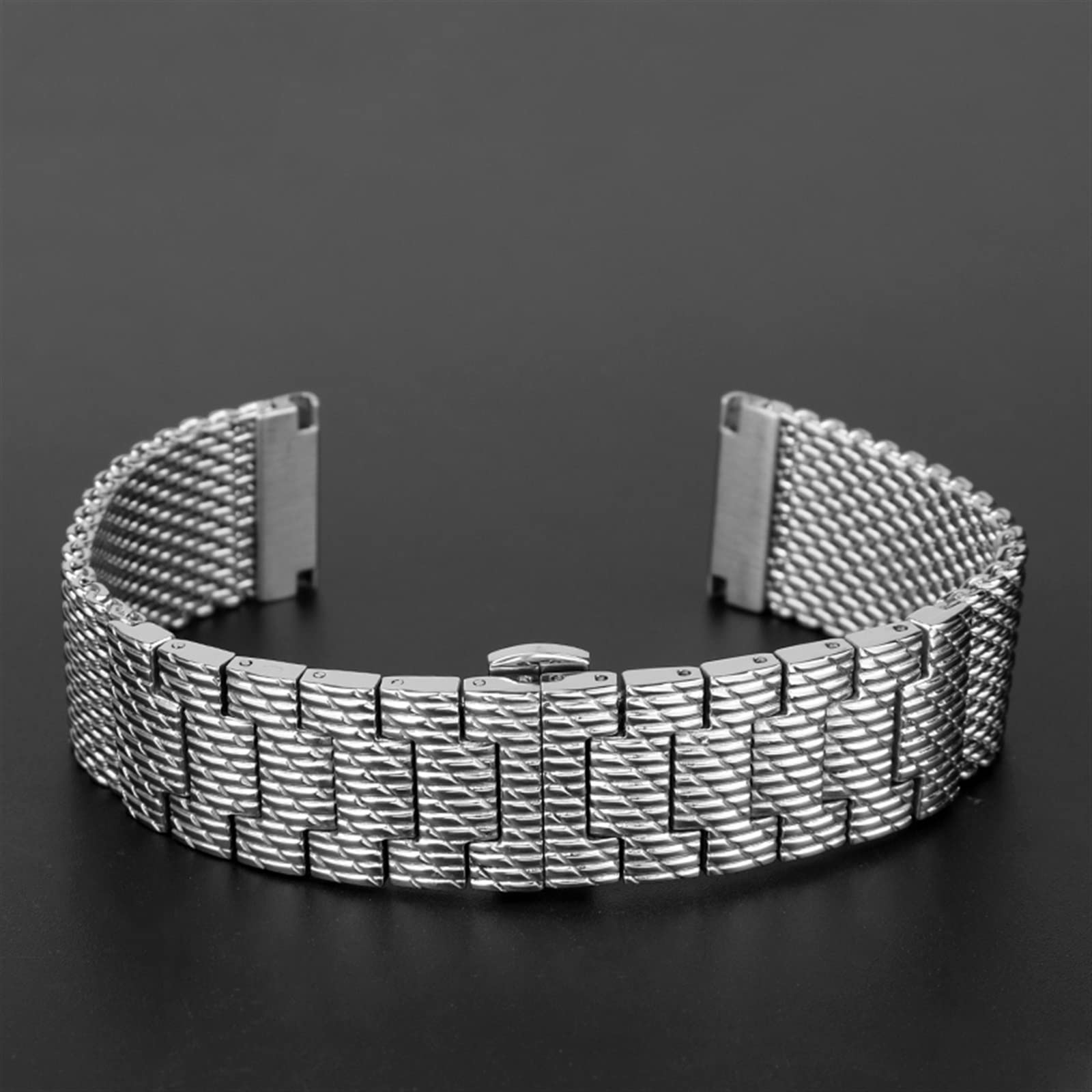 Dla JY8078 JY8037 JY8031 pasek do zegarka męski luksusowy 22MM 23MM Milan Mesh bransoletka ze stali nierdzewnej