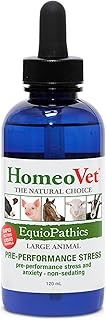 HomeoVet Equine Pre Performance Stress 120 mL - Horse Calming Behavioural Aid for Relaxation Before Specific Events. for H...
