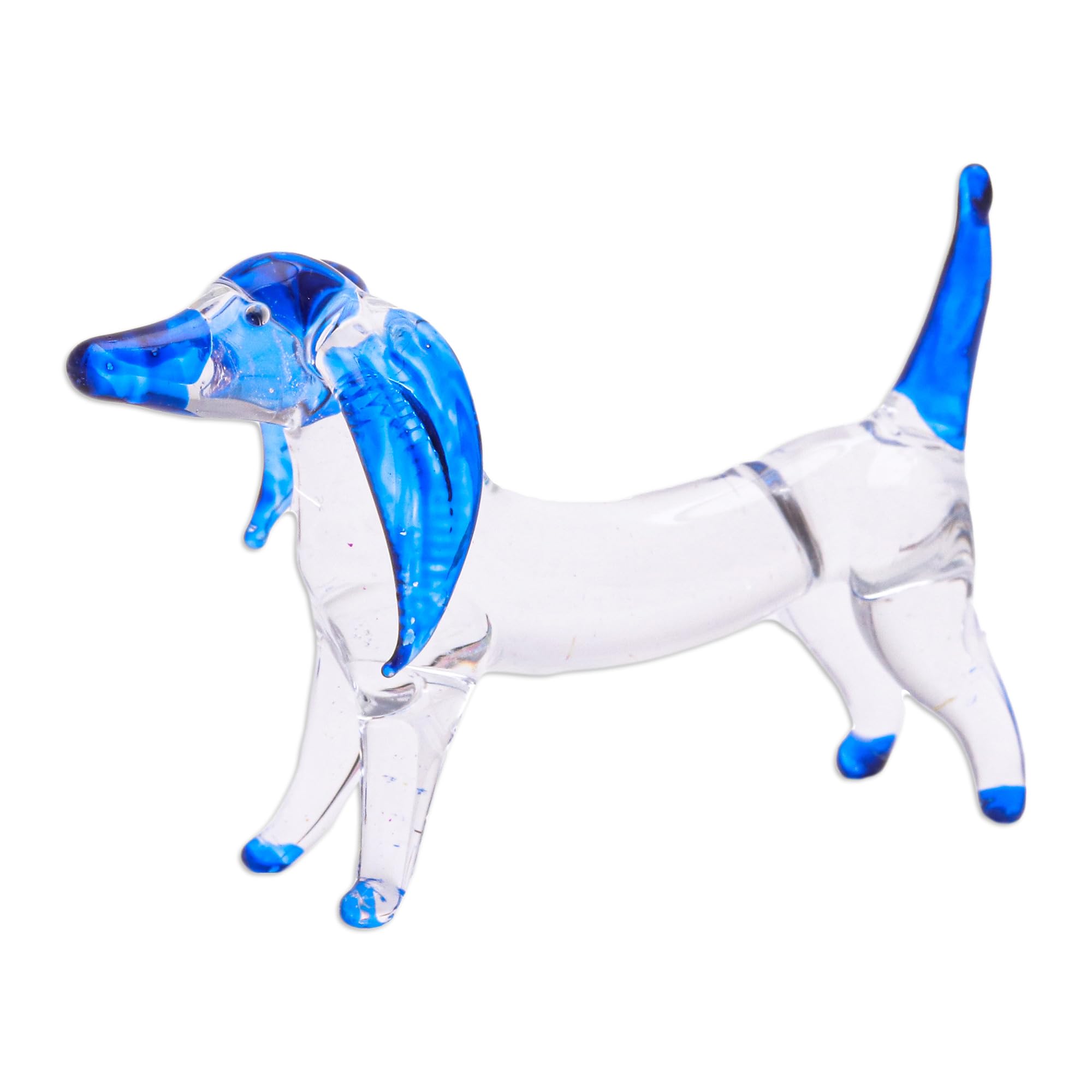 Figurine Teckel en verre soufflé pour embellir votre salon