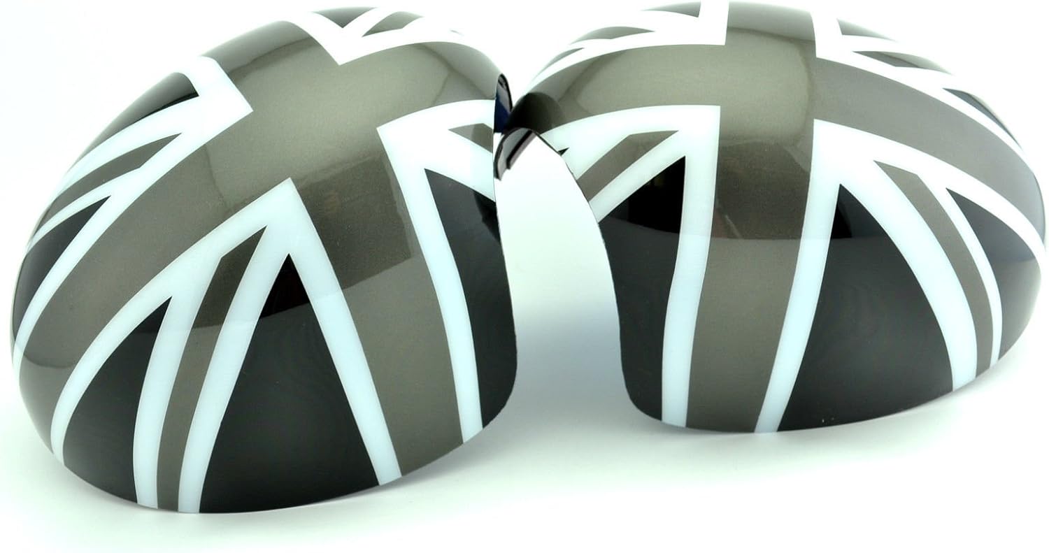 UNION JACK MINI Cooper R57 R56 R55 R60 R58 R59 2007+ Manual fold Mirror Caps