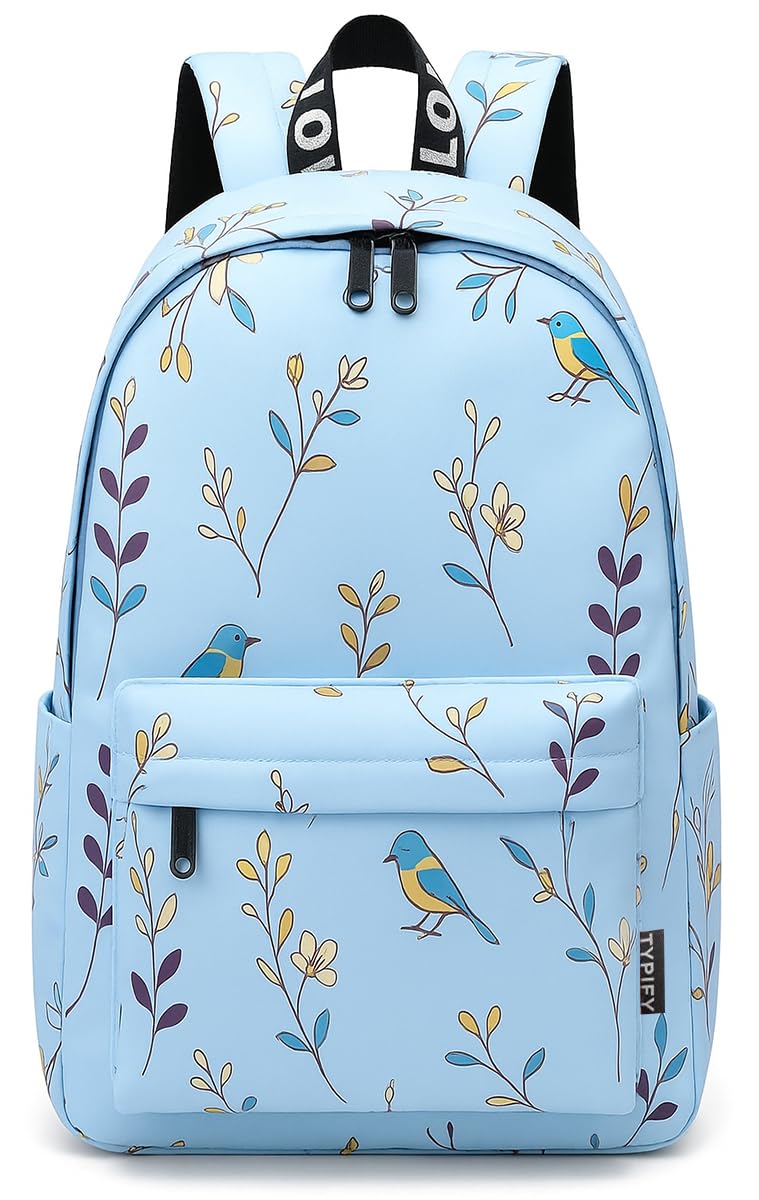 TYPIFYStylish Korean Preppy Unisex School Backpack – Multiple Colors & Designs | Spacious Travel, College & Office Bag with Laptop Compartment | Gift for Kids, Teens