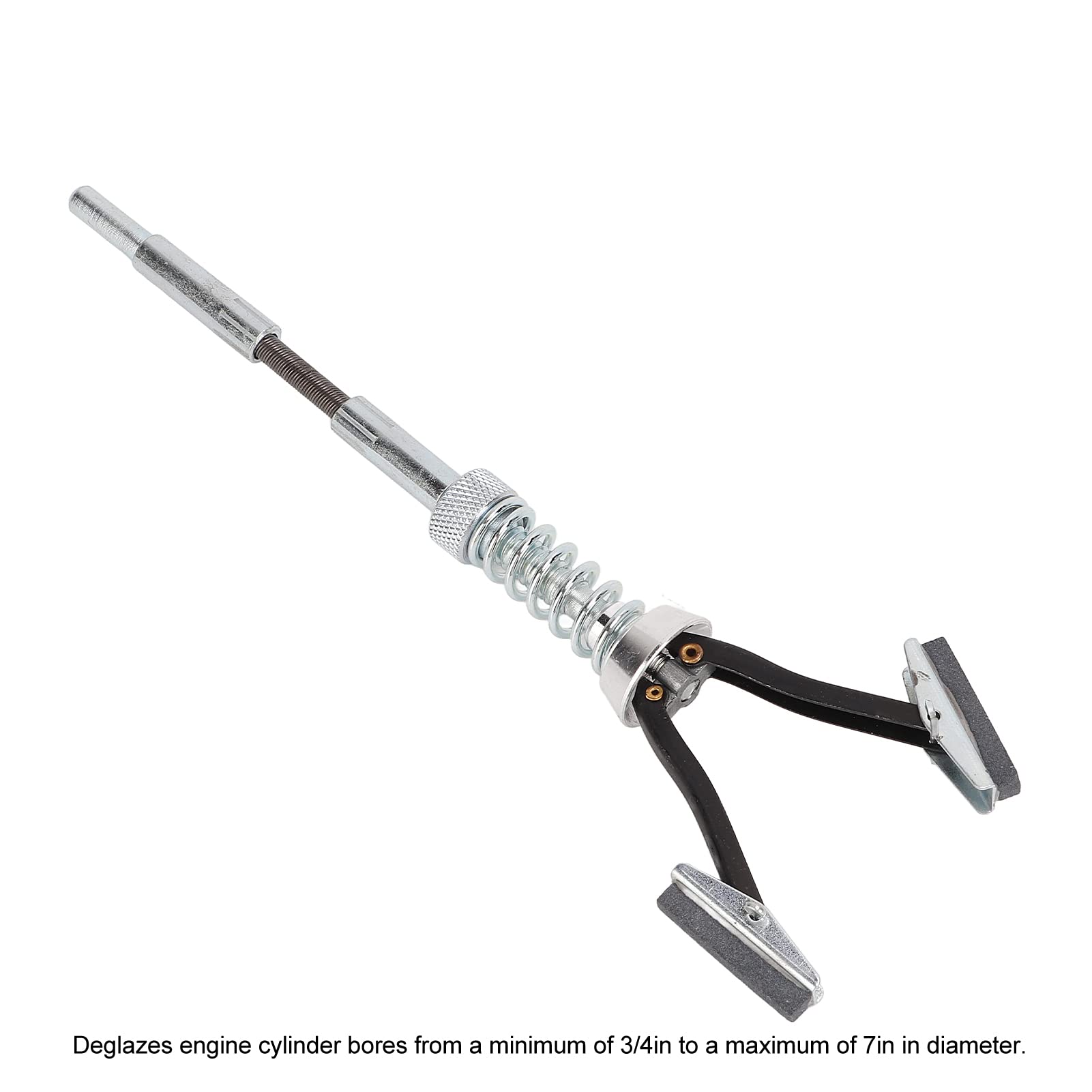 Rodoir de Cylindre Alésage, Honer de Cylindre de Moteur à 3 Mâchoires, Outil de Déglaçage Réglable de 3/4 Po à 7 Po de Diamètre Accessoire de Réparation