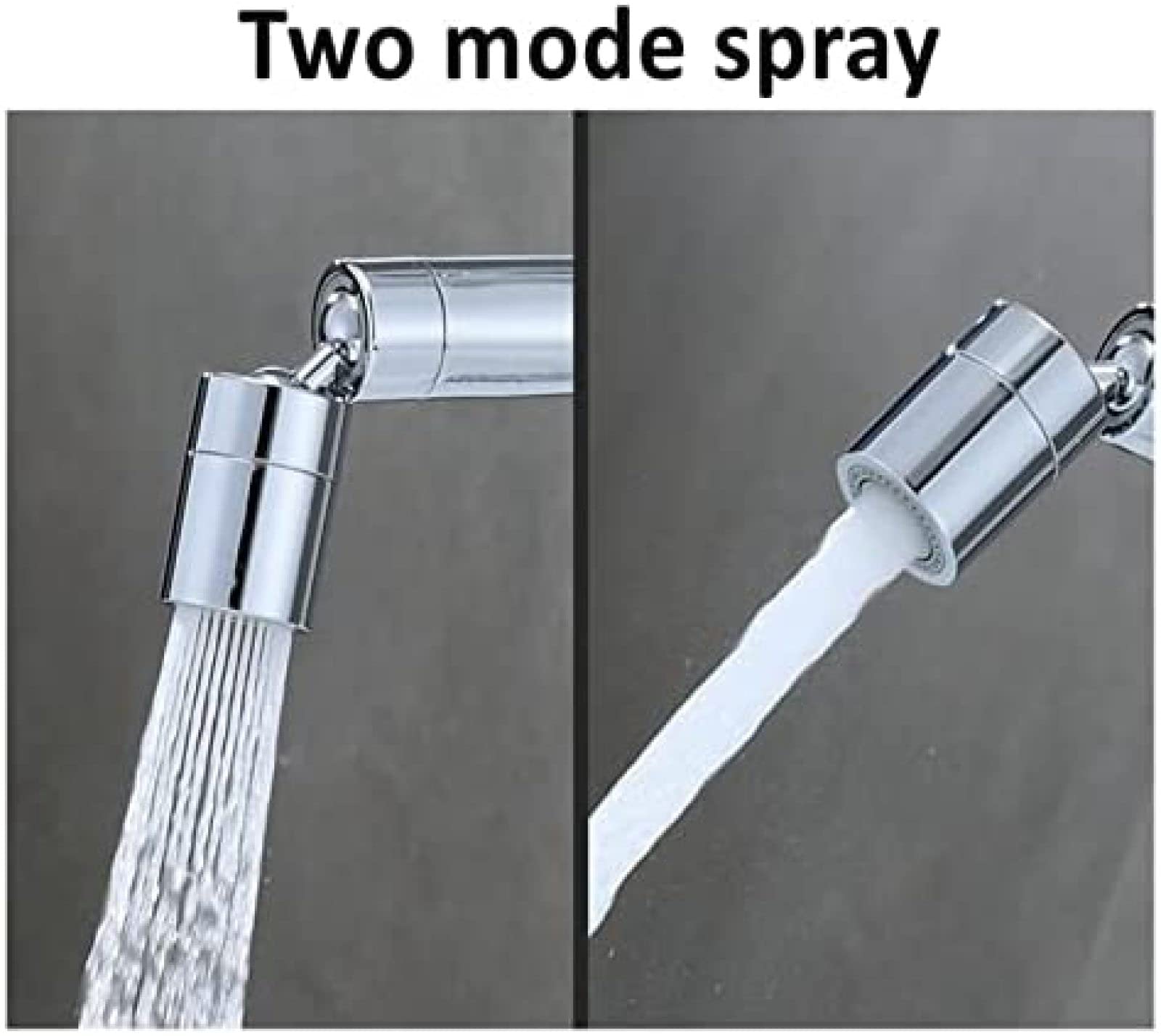 Rotierender Wasserhahn-Verlängerungs-Wasserhahn-Adapter, 360 Drehbarer Wassersparender Luftsprudler M16 18 20 22 24 26 Badezimmer-Wasserhahn-Bubbler, Wassermund, Blumen Verhindern Spritzer, Wasser