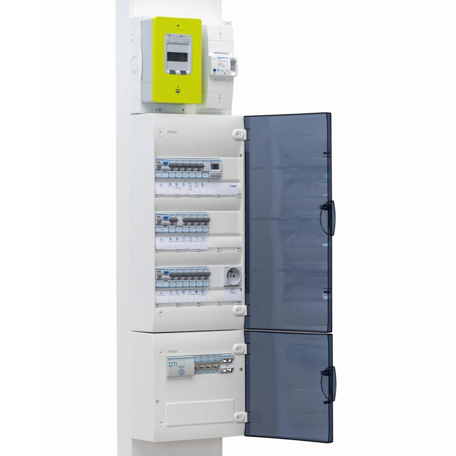 Hager ETC225; Contacteur jour/nuit 25 A 2NO 230V