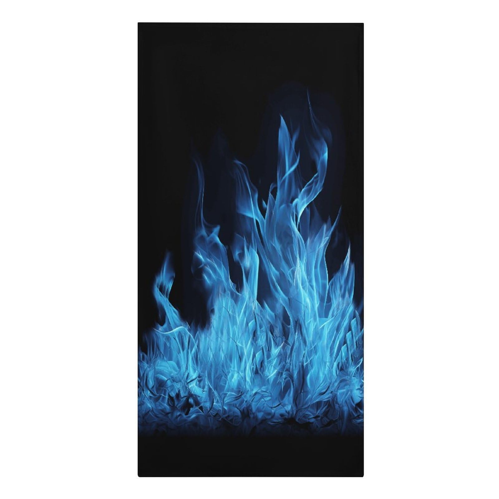 FodPand Blue Flame Beach Towels Super Absorbent Bath Towel Oversized Microfiber Towel Soft Beach Blanket Fashon Quick Dry Travel Towels for Beach Bathroom Pool Adult 30" X 61"