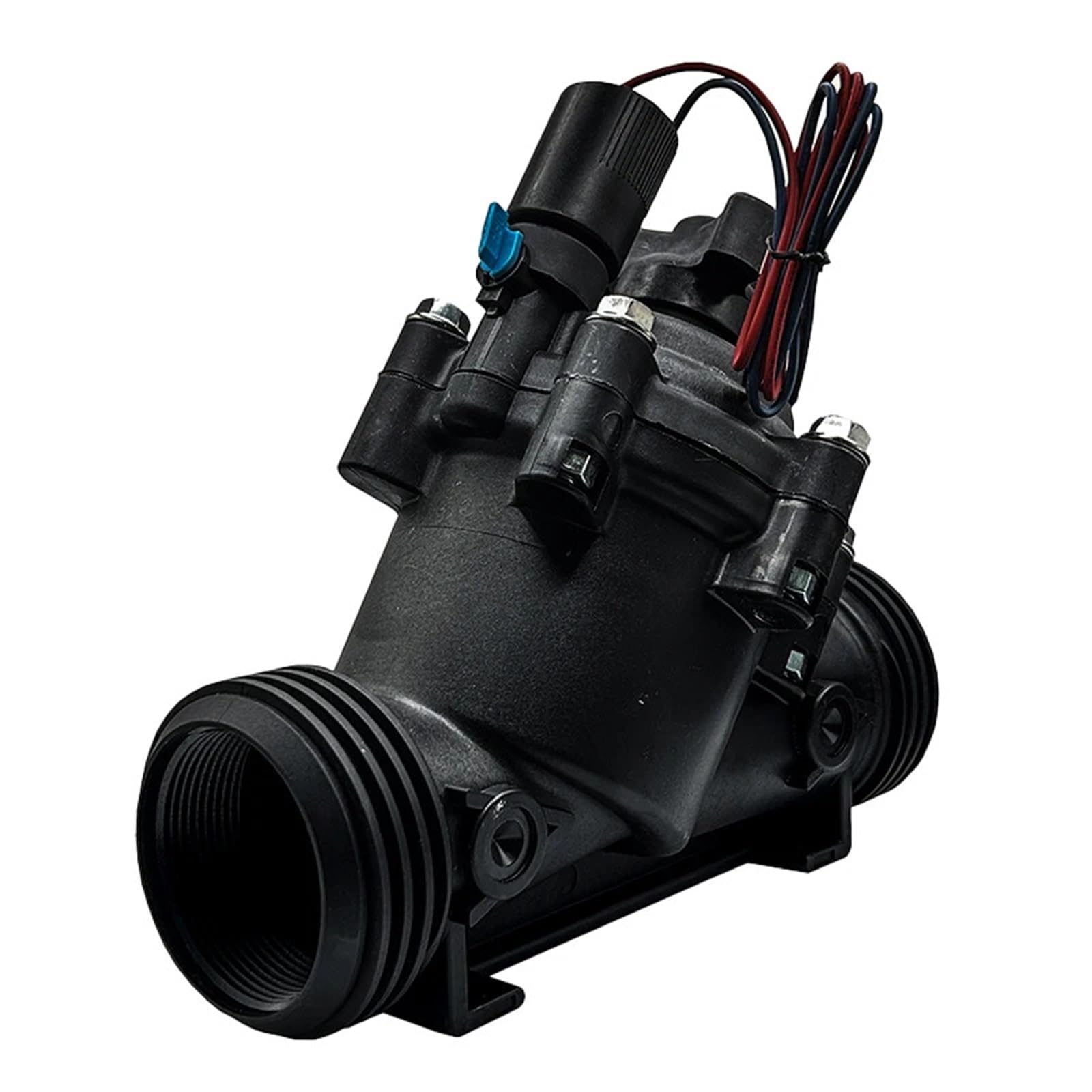 Sistema di elettrovalvole per irrigazione a solenoide da 5,1 – 1,3 cm, 7,6 cm, 220 V, 24 V, 12 V, serre da giardino (12 V CC, 6,3 cm)