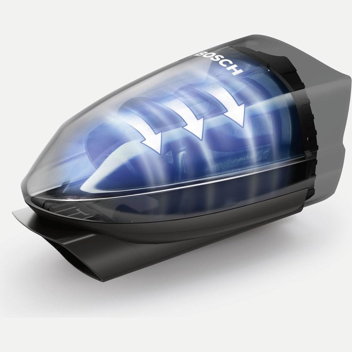 Bosch BBHF216 Serie 2, Scopa Elettrica Ricaricabile Readyy'y, 16Vmax, Spazzola per Tutti i Tipi di Pavimento, Filtro lavabile, Aspirabriciole Incluso, Autonomia 36 minuti