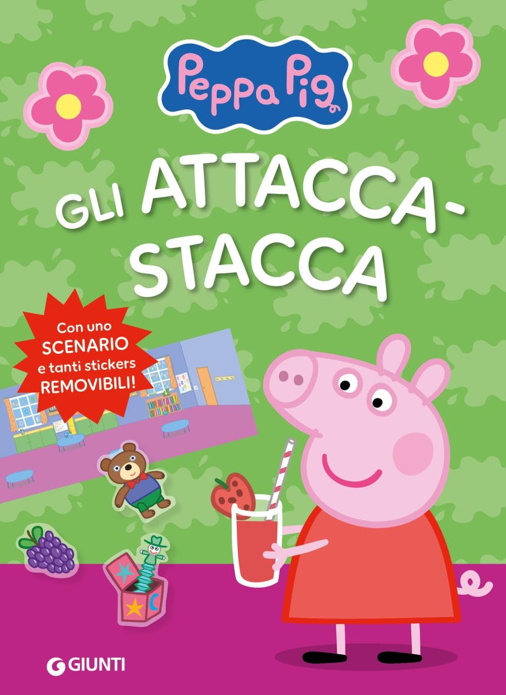 Peppa Pig Attacca-Stacca Con Adesivi Ediz. a Colori