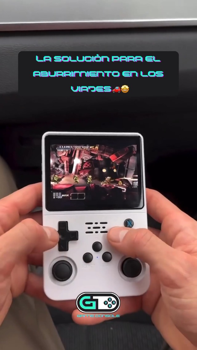 Consola Retro Portátil Con 20,000 Juegos - Pantalla HD 3.5'', Emula PS1, PSP, N64, NDS, Super Nintendo, Etc.
