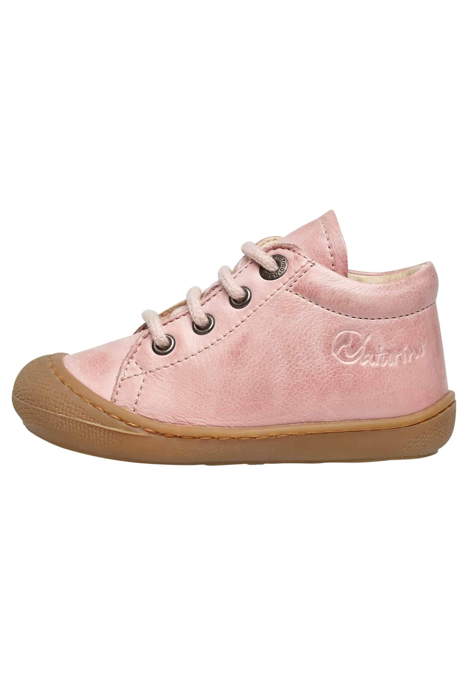 Naturino Cocoon-Lauflernschuhe aus Nappaleder Hellrosa 22