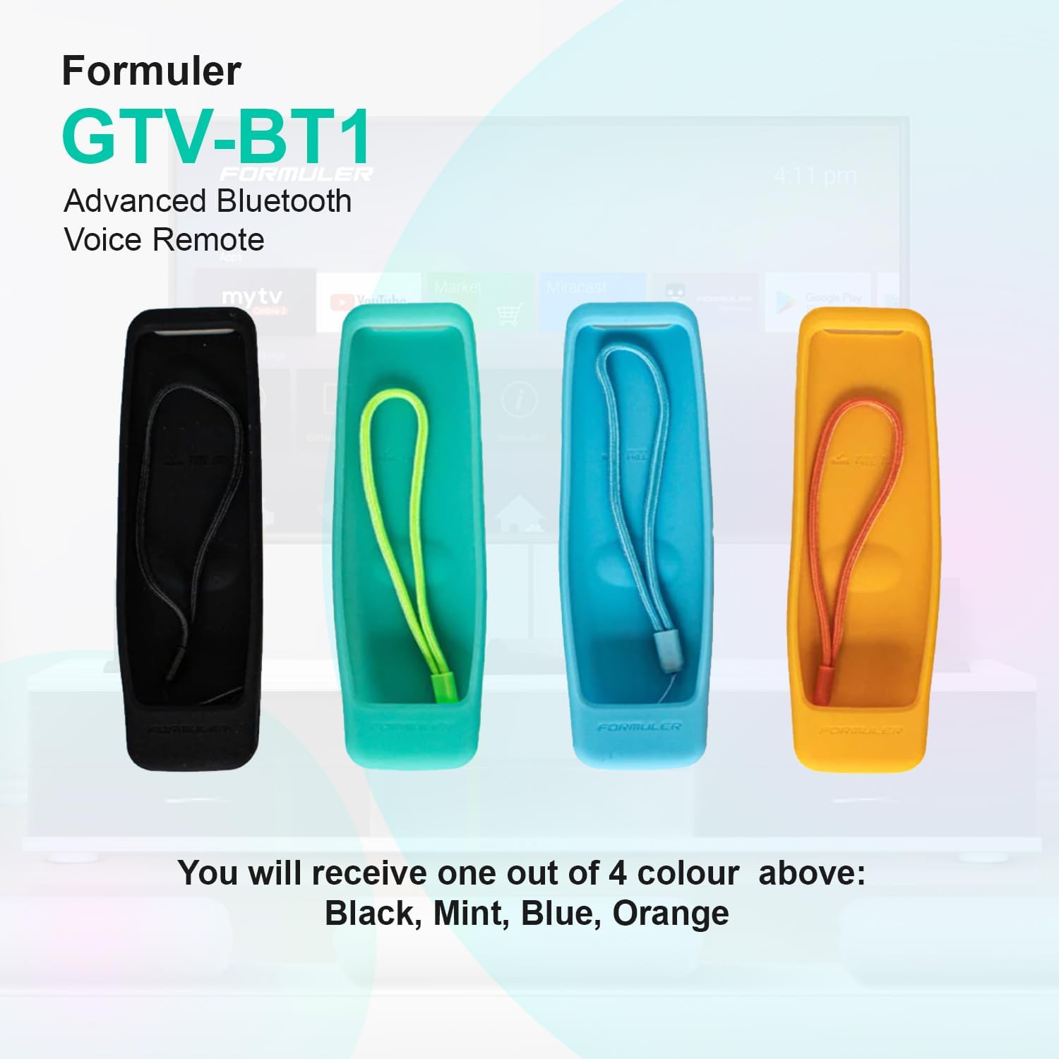 Formuler BT1 Remote Control for Formuler z7+, z8, z8 Pro, z10, z10 Se, Z11 Pro, z Plus Neo, z Alpha, cc Model + Bonus Silicone Case