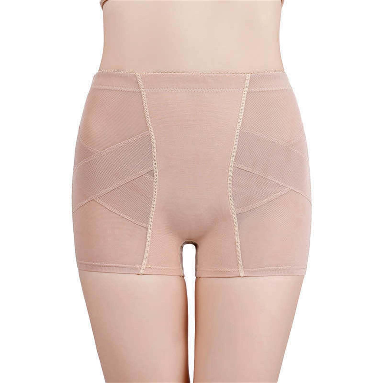 Faja Moldeadora para Mujer, Braguita Acolchada con realce de glúteos, Transpirable, con realce de Cadera, Tallas Grandes S-3XL
