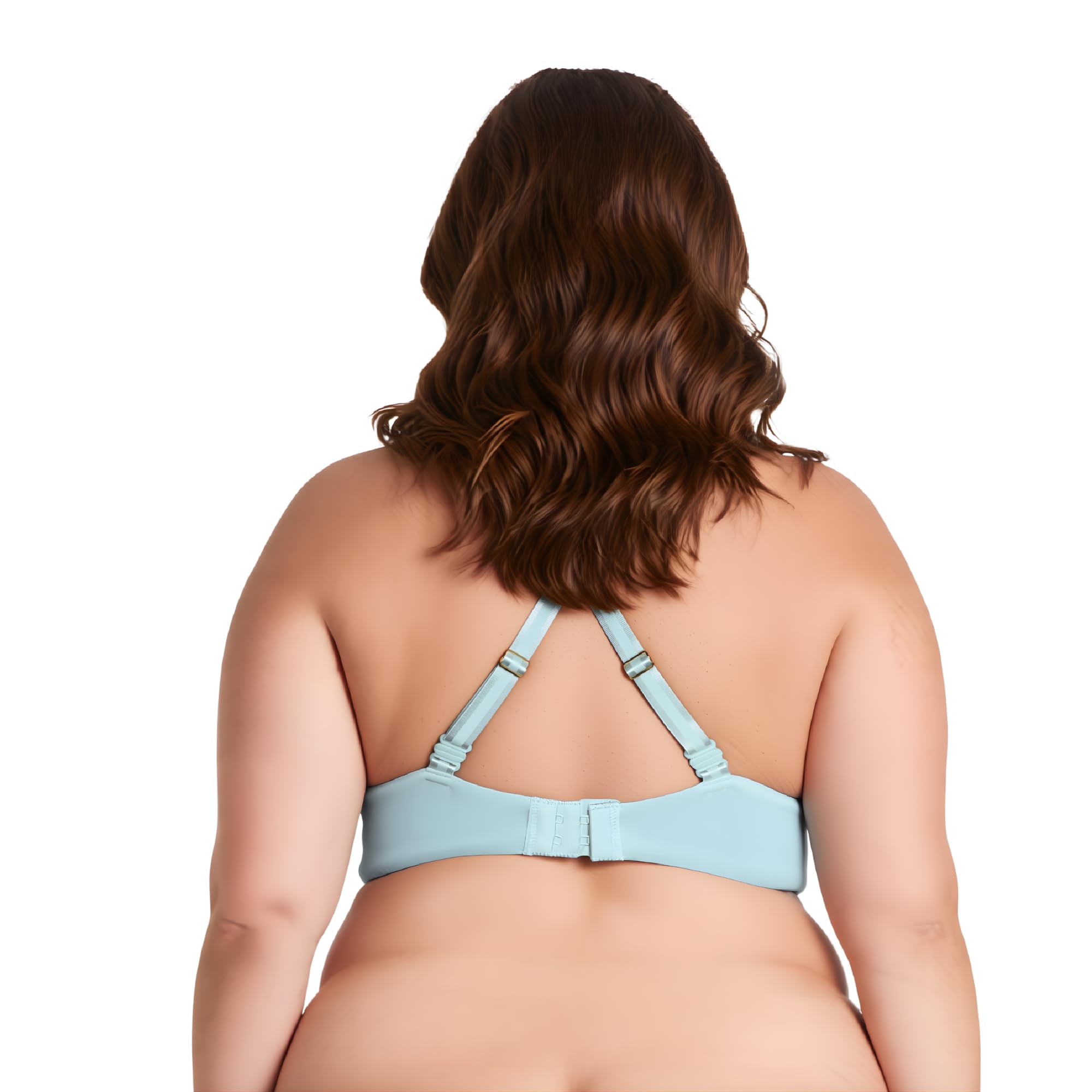 Curve Muse Reggiseno Leggero, +1 Tazza, Ferretto, Reggiseno per T-Shirt | Effetto Lifting, Push-up, Spalline convertibili, Tartaruga, Imbottito, Balconcino