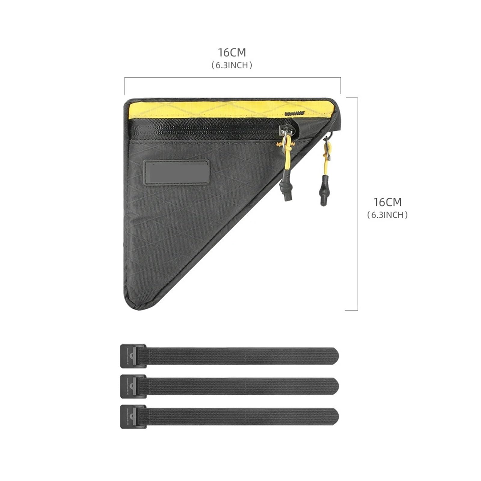 Compatible con Bolsa de Bicicleta, Barra Transversal compacta actualizada, Accesorios multifuncionales(Yellow)