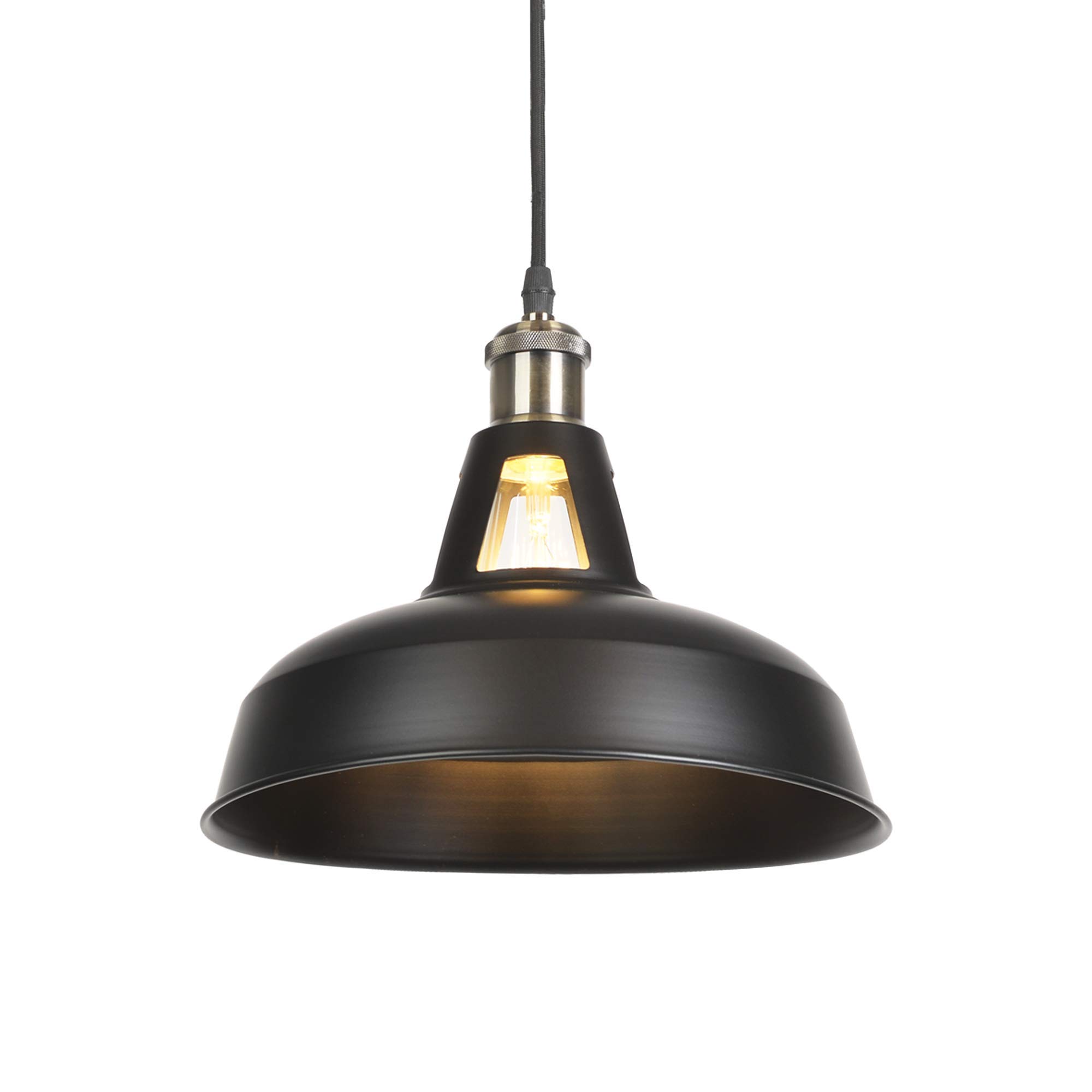 Buy SPARKSOR Industrial Adjustable Black Pendant Lamp Barn Farmhouse