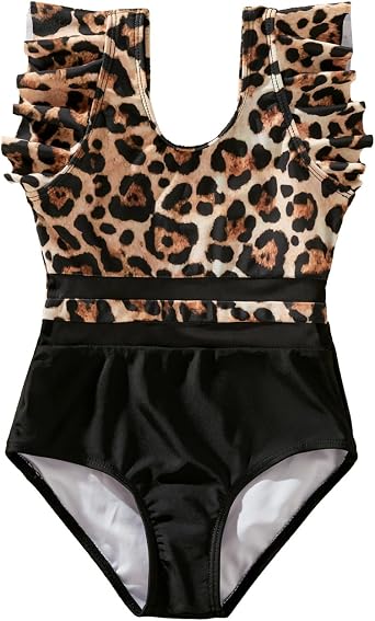 IFFEI Mommy and Me Family Matching Swimsuits Women One Piece Swimsuit Tummy Control Bathing Suits