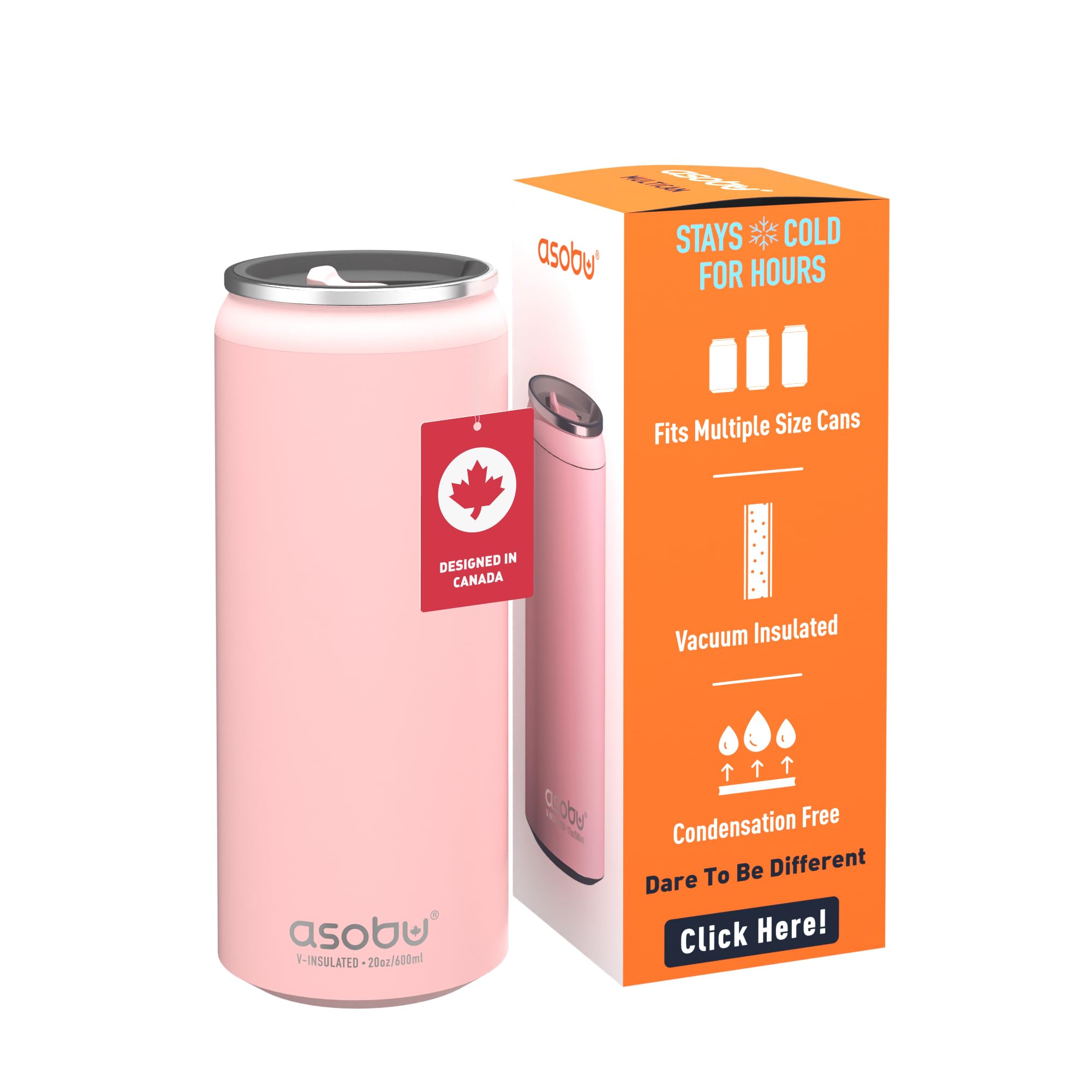 Amazon.com: Asobu Multi Can Cooler Insulated Sleeve fits for Slim
