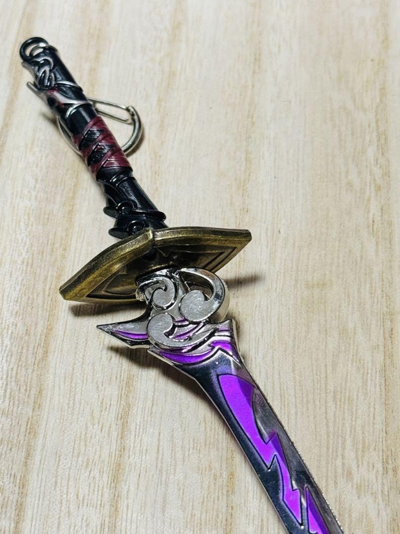 Amazon.co.jp: 30cm 雷電将軍 原神 剣弓 ミニ武器 アクセサリー