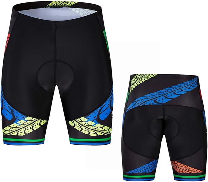 JPOJPO Men's Cycling Shorts with 5D Gel Padded,Bike Underwear Sport