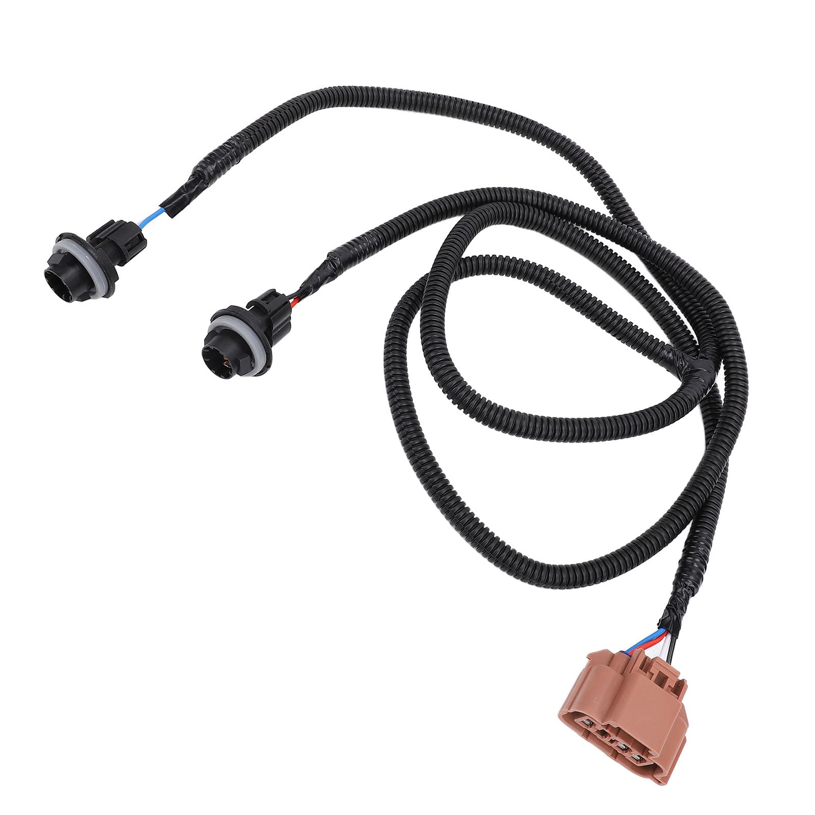 Ymiko License Plate Light Wiring Harness for Rear Bumper, & Shock Electrical Cord Compatible with 1500 2500 3500 Truck Reliable Connection