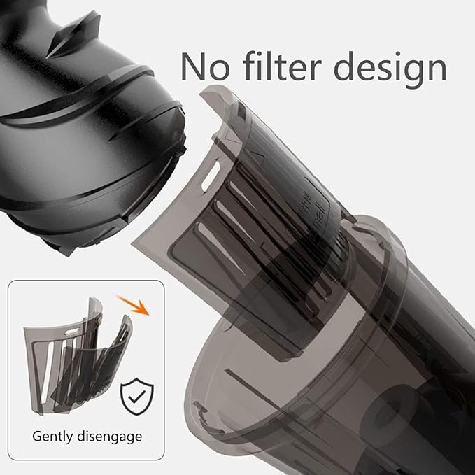 Extractor de Jugos Prensado Frío Boca Ancha 150W 220V miniatura 4