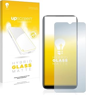 upscreen Matte Screen Protector Glass Film compatible with realme C11 2021 - Anti-Glare, Anti-Fingerprint, 9H Glass Protection