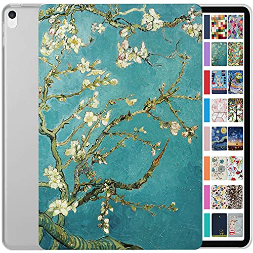 Image of DuraSafe Cases for iPad Air 3rd Gen 10.5 Inch 2017 /2019 [ PRO 10.5 Air 3 ] A1701 A1709 A1852 A2152 A2123 A2153 A2154 Printed Slim Hard Shell Protective Stand Cover - Blossom