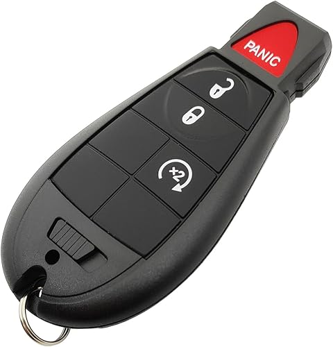 Miniatura 2 de Llavero de repuesto para llave de coche con control remoto para Dodge Ram Truck 1500, 2500, 3500, 2015, 2016, 20172018, Dodge Ram Truck 1500, 2500,