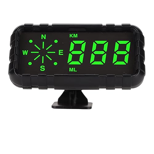 Velocímetro digital universal con GPS para coche, pantalla de cabeza de hud para coche, alarma de velocidad GPS, HUD, fuente de alimentación USB,