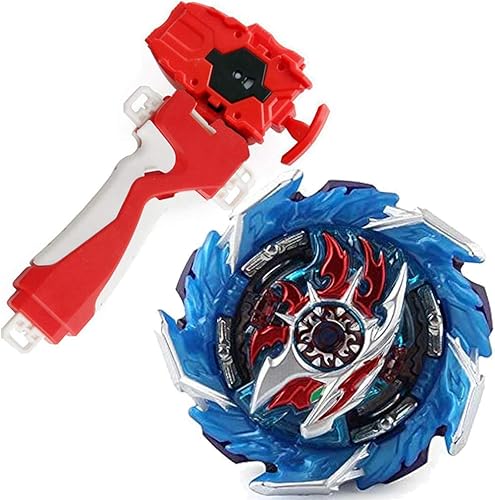 Dwin Bey Battle Evolution Blade Burst Turbo Red String Launcher Grip God Bay B-160 Booster King Helios.Zn 1B Starter Set Juegos y accesorios Bey