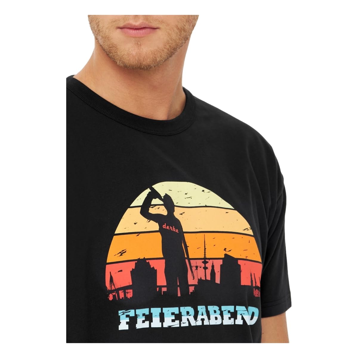 derbe Feierabend Baumwoll T-Shirt