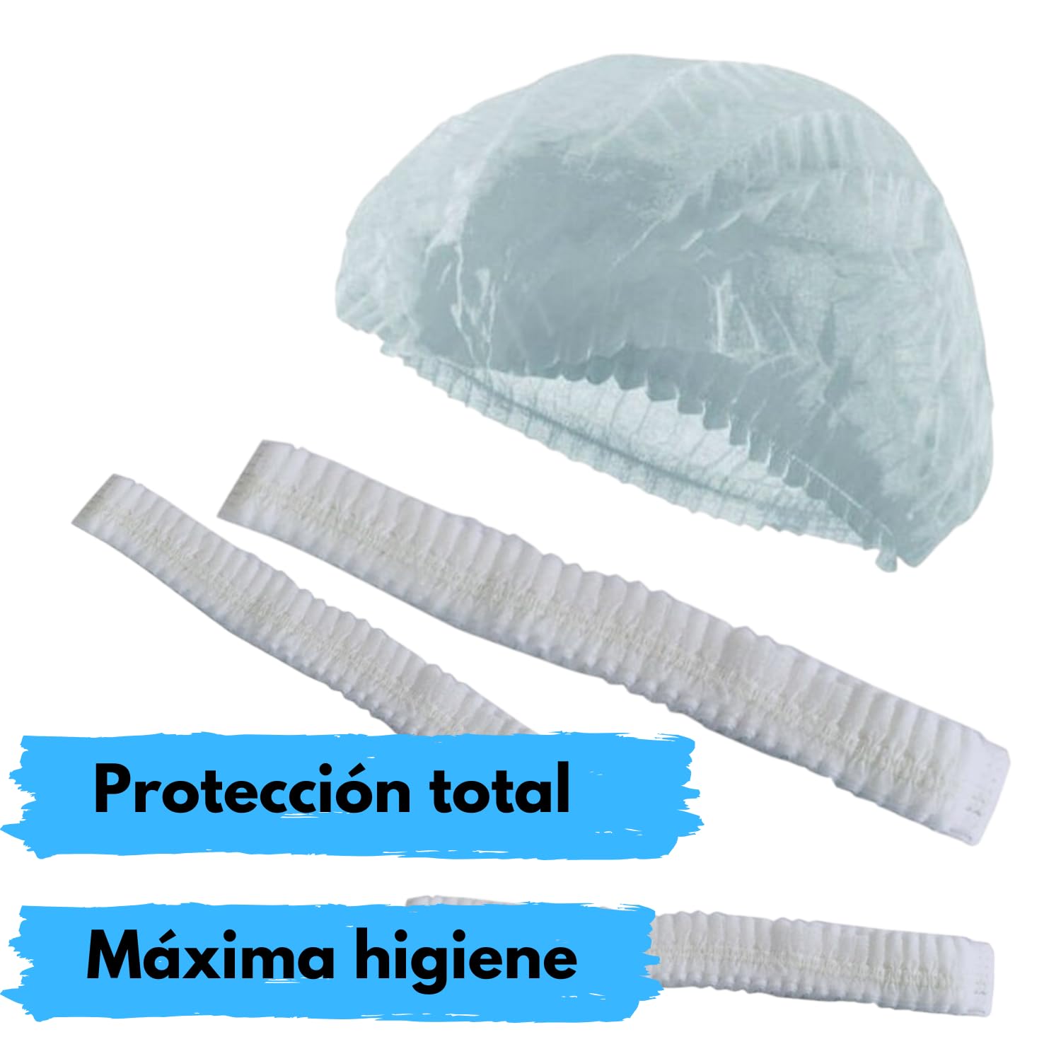 300 Charlotte Cheveux – CONFORTABLE - Calot Chirurgien Homme – Charlotte Alimentaire – Bonnet Jetable – Toque De Cuisiner – Charlottes Jetables – Filet Cheveux Jetable – Charlottes Alimentaires