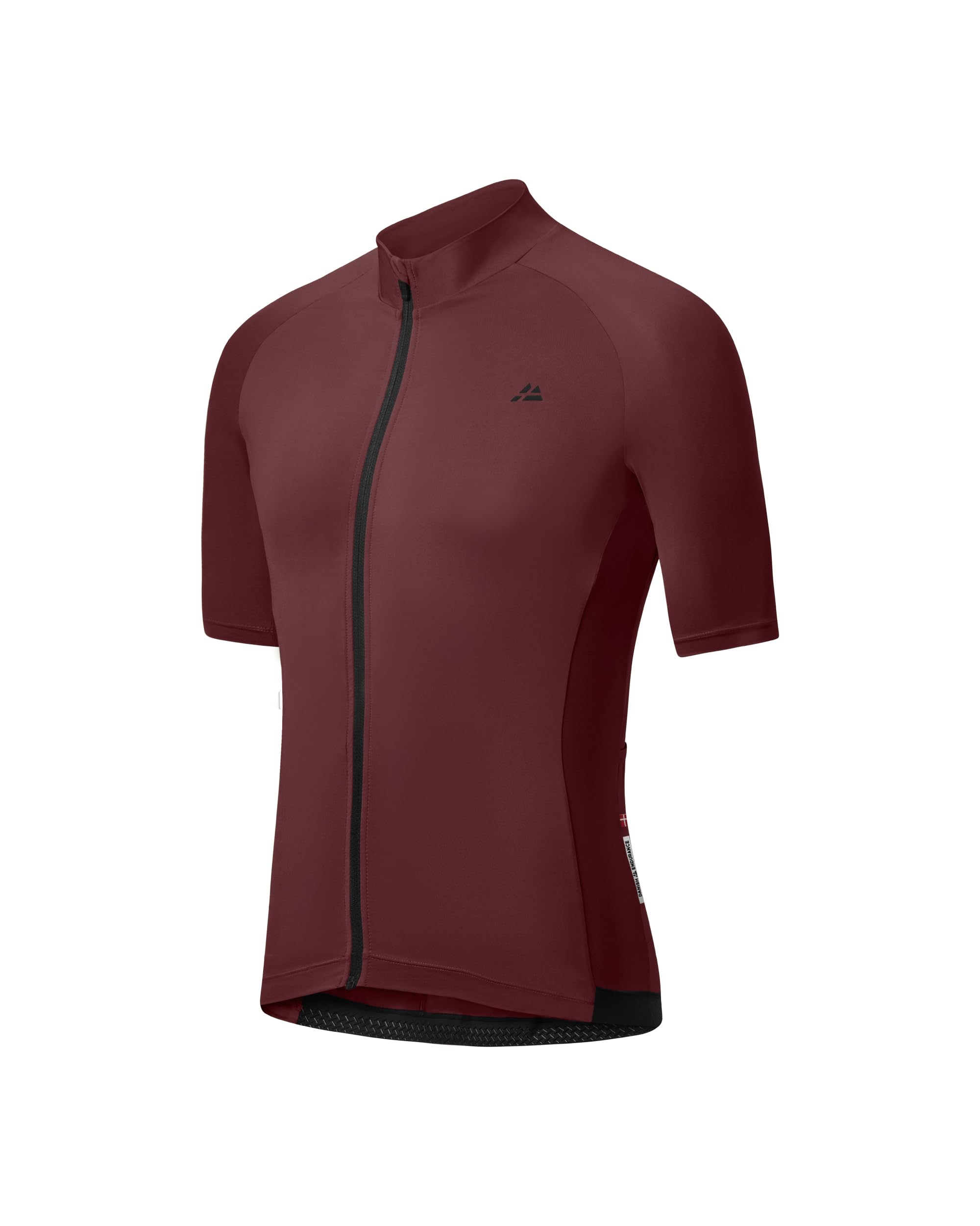 DANISH ENDURANCE Kurzarm Radtrikot Herren mit Reißverschluss, Fahrradtrikot mit Taschen, Schnelltrocknendes Rennradtrikot, Fahrradbekleidung Herren