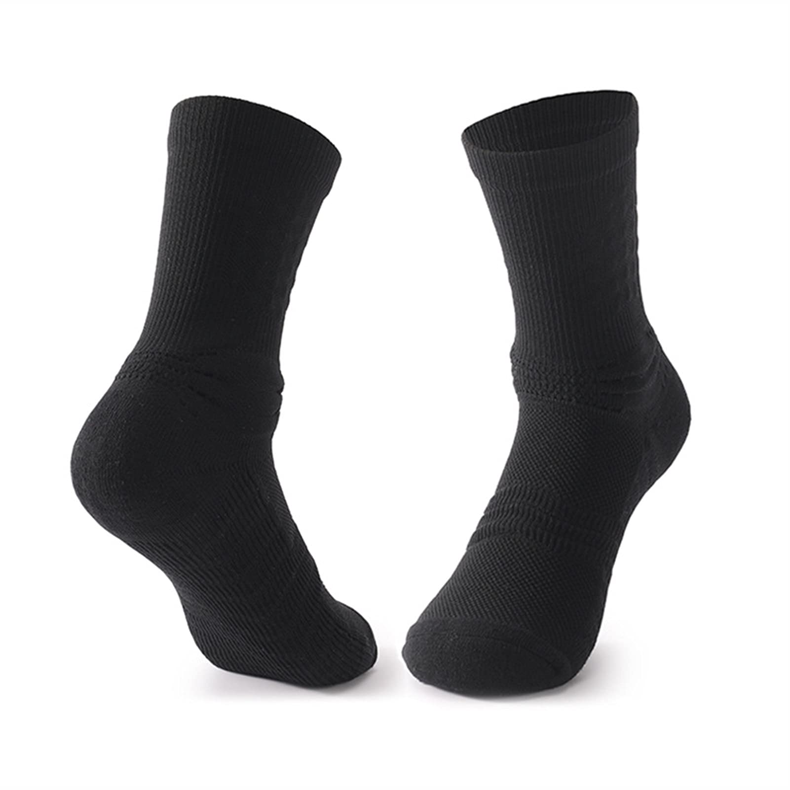 Calzini da Ciclismo Senza Cuciture Antiscivolo Supporto for la Compressione Traspirante Bicycle Running Sport Sport Socks Calzini da Basket
