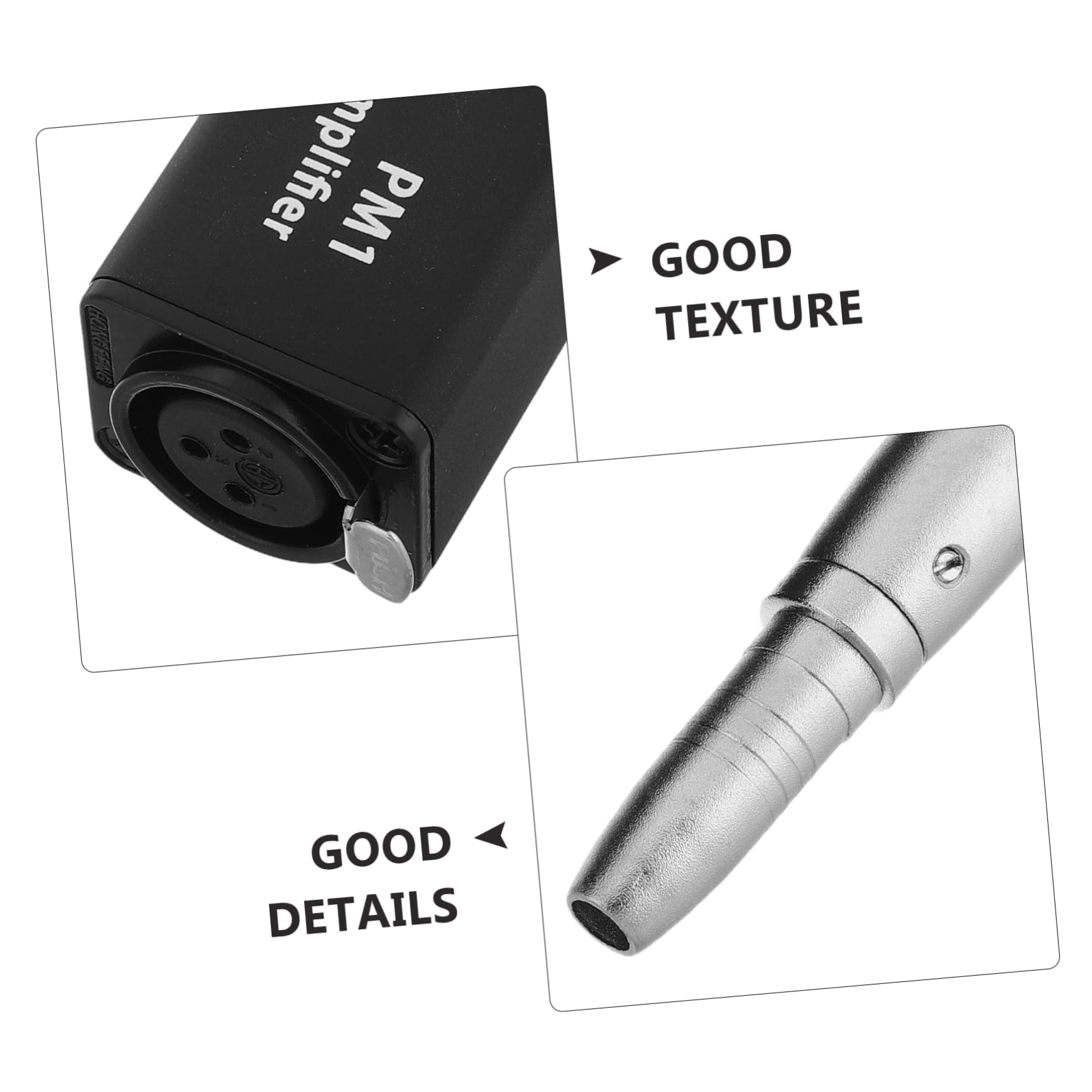 Lurrose Amplificador Estéreo Portátil Compatible y Teléfonos De Sonido y Fácil De Transportar