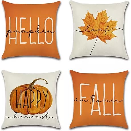 Stunning Outdoor Fall Pillows for Autumn Ambiance