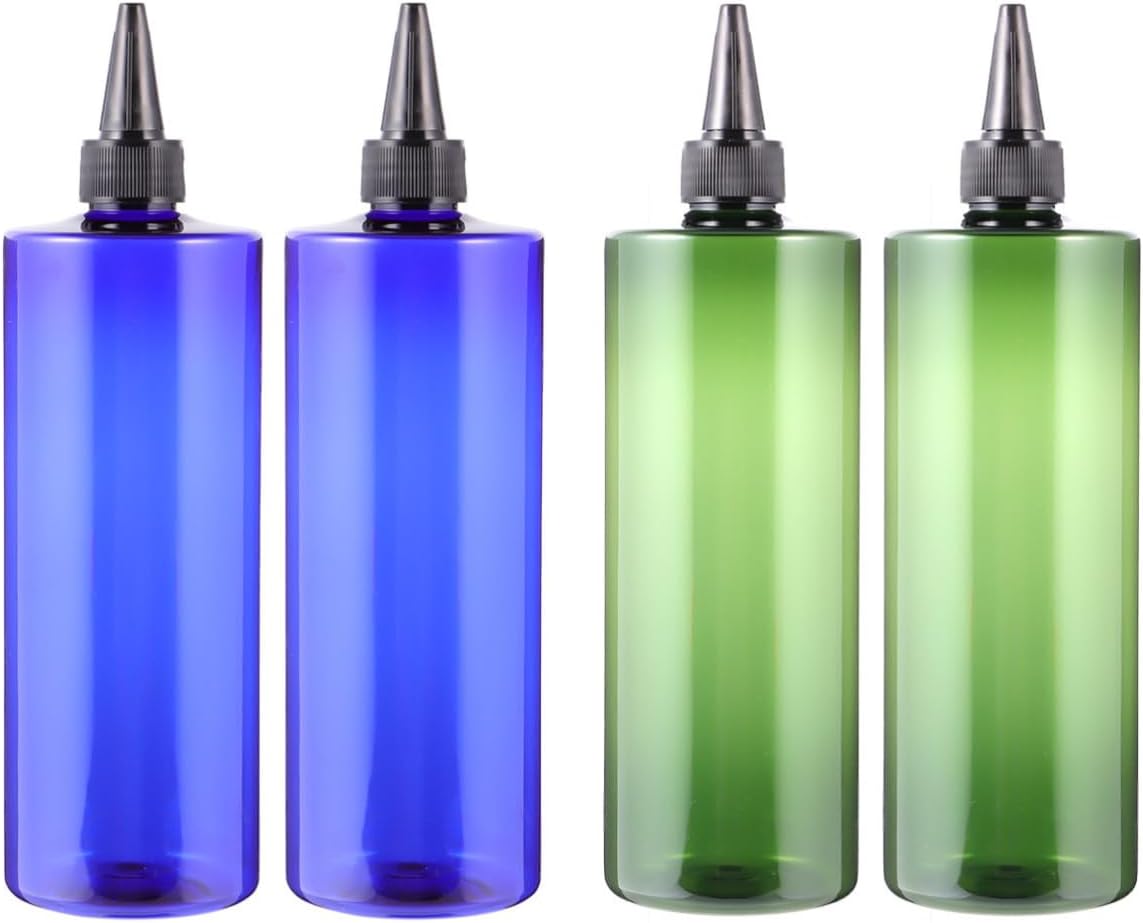 Ml Pointed Mouth Hair Dye Bottle for 4pcs Hair Coloring and Shampoo