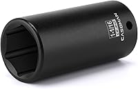 Vista 15 de CASOMAN Dado de Impacto Profundo de 6 Puntos de 1/2 Pulgada - 1-7/16" (SAE), CR-MO, Dado para Tuerca de Eje de 6 Puntos de 1/2 Pulgada